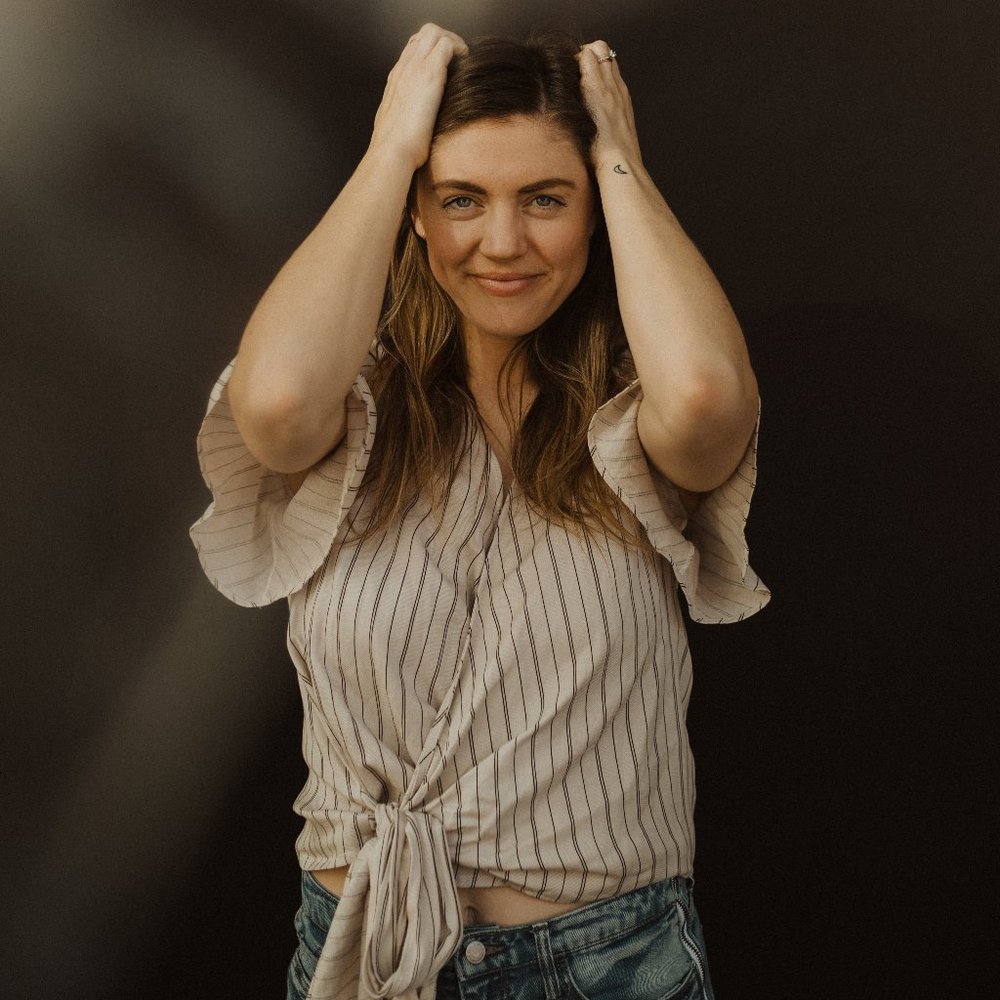 Vetta Capsule wrap top 2.0. Sandstone cope with black stripes